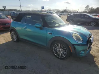 2017 MINI Convertible Cooper with VIN WMWWG5C3XH3A81477, listed as a Copart auction lot 47859555 with 49,834 mi miles and Salvage title. Bid and sale history available at DreamBid. Image 4.