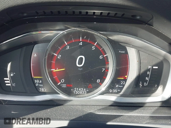 2016 Volvo S60 T6 Drive-E with VIN YV149MFK6G2395690, listed as a IAAI auction lot 40634896 with 130,833 mi miles. Bid and sale history available at carsss.com. Image 7.