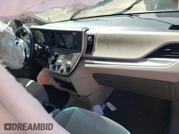 2016 Toyota Sienna LE AAS with VIN 5TDKK3DC9GS708215, listed as a Copart auction lot 52937065 with Not provided miles and Salvage title. Bid and sale history available at DreamBid. Image 8.