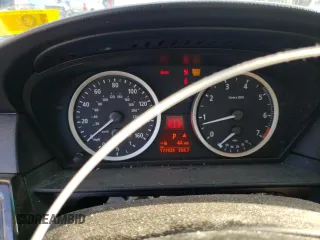 2005 BMW 5 Series 545i with VIN WBANB33515CN64428, listed as a Copart auction lot 46235655 with 177,925 mi miles and Clean Title. Bid and sale history available at carsss.com. Image 9.
