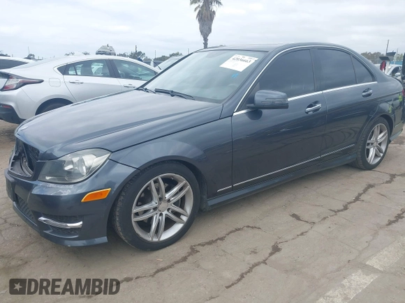 2013 Mercedes-Benz C 250 Sport with VIN WDDGF4HBXDR267535, listed as a IAAI auction lot 42036663 with 96,604 mi miles and . Bid and sale history available at carsss.com. Image 17.