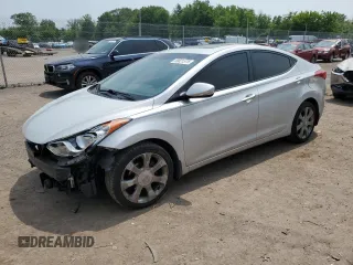 2012 Hyundai Elantra Limited z VIN KMHDH4AE2CU448082, wystawiony jako Copart lot #59821575 z przebiegiem 91 802 mil mil oraz Szkoda całkowita • Salvage title. Historia ofert i sprzedaży dostępna na DreamBid. Obrazek 1.