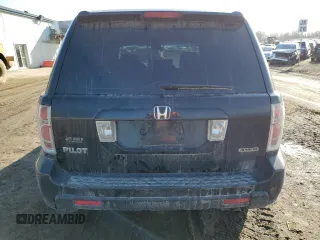 2006 Honda Pilot LX with VIN 2HKYF18156H547572, listed as a Copart auction lot 48314385 with 167,943 mi miles and Clean Title. Bid and sale history available at carsss.com. Image 6.