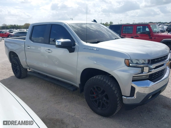 2019 Chevrolet Silverado 1500 LT with VIN 1GCPWCED1KZ103517, listed as a IAAI auction lot 41705060 with 120,715 mi miles. Bid and sale history available at carsss.com. Image 1.
