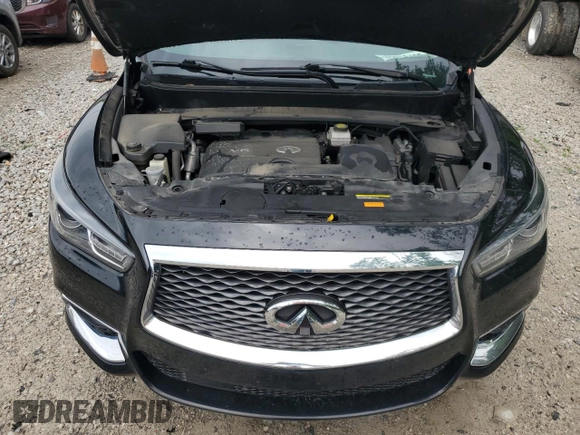 2019 Infiniti QX60 Luxe with VIN 5N1DL0MM9KC517056, listed as a Copart auction lot 62558455 with 69,808 mi miles and Clean title. Bid and sale history available at DreamBid. Image 12.