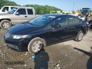 2015 Honda Civic LX z VIN 19XFB2F51FE700970, wystawiony jako Copart lot #60528305 z przebiegiem 107 395 mil mil oraz Szkoda całkowita • Salvage title. Historia ofert i sprzedaży dostępna na DreamBid. Obrazek 1.