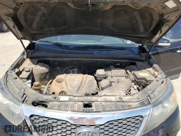 2013 Kia Sorento EX with VIN 5XYKU3A67DG362084, listed as a Copart auction lot 50075055 with 122,770 mi miles and Salvage Title. Bid and sale history available at DreamBid. Image 12.