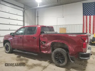 2022 Chevrolet Silverado 1500 LT Trail Boss with VIN 3GCUDFELXNG604797, listed as a Copart auction lot 87466664 with 36,182 mi miles and Salvage Title. Bid and sale history available at DreamBid. Image 2.