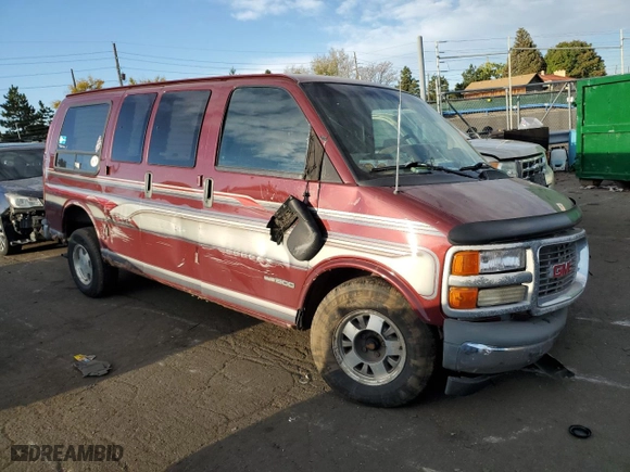 2000 GMC Savana Cargo Van YF7 Upfitter with VIN 1GDFG15R0Y1133247, listed as a Copart auction lot 73437124 with 179,327 mi miles and Non Repairable. Bid and sale history available at carsss.com. Image 4.