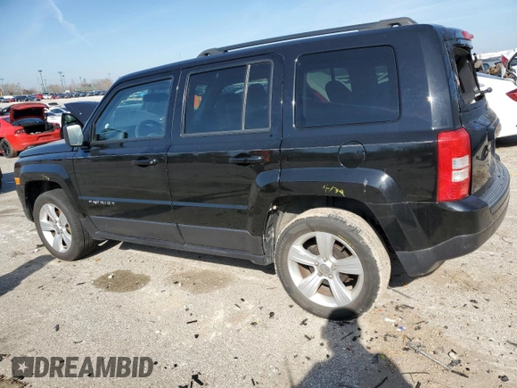 2017 Jeep Patriot Latitude with VIN 1C4NJPFB4HD152761, listed as a Copart auction lot 50485745 with 90,539 mi miles and Salvage title. Bid and sale history available at DreamBid. Image 2.
