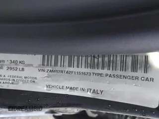 2015 Maserati Ghibli S Q4 z VIN ZAM57RTA2F1151673, wystawiony jako IAAI lot #42127872 z przebiegiem 66 701 mil mil oraz . Historia ofert i sprzedaży dostępna na DreamBid. Obrazek 9.