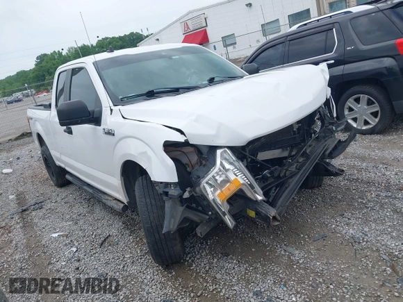 2020 Ford F-150 XL with VIN 1FTEX1CB2LKD36388, listed as a IAAI auction lot 42157444 with 227,864 mi miles and . Bid and sale history available at DreamBid. Image 1.
