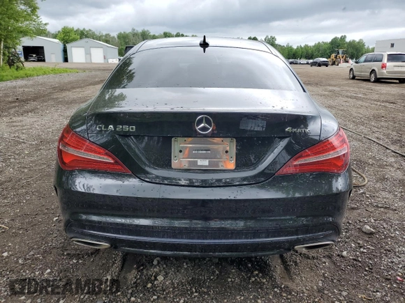 2018 Mercedes-Benz CLA 250 with VIN WDDSJ4GB1JN691277, listed as a Copart auction lot 60510125 with 55,180 mi miles and Clean title. Bid and sale history available at DreamBid. Image 6.
