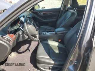 2014 Infiniti Q50 Sport with VIN JN1BV7ARXEM701051, listed as a Copart auction lot 55157825 with 192,418 mi miles and Salvage title. Bid and sale history available at DreamBid. Image 7.