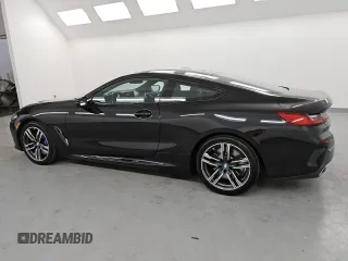 2025 BMW 8 Series 840i with VIN WBAAE4C07SCS11297, listed as a Copart auction lot 52829295 with 22,473 mi miles and Clean Title. Bid and sale history available at carsss.com. Image 2.