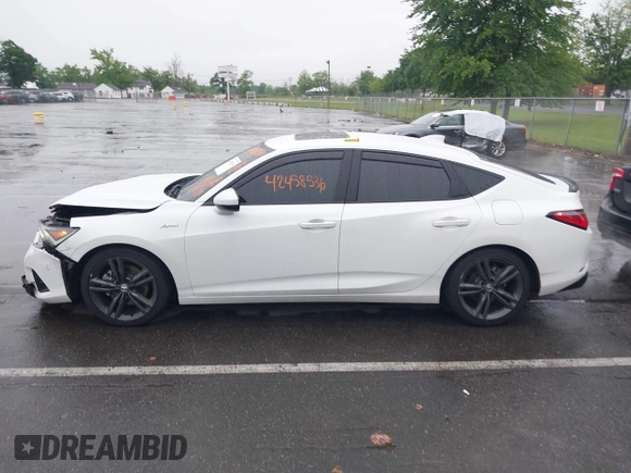 2024 Acura Integra w/A-Spec Package with VIN 19UDE4H31RA007511, listed as a IAAI auction lot 42458536 with 17,972 mi miles and . Bid and sale history available at DreamBid. Image 14.