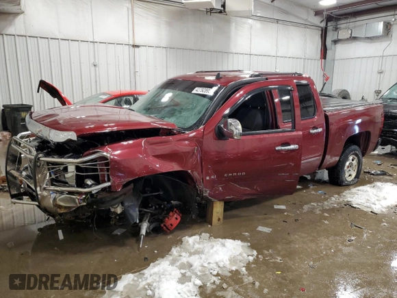 2009 Chevrolet Silverado 1500 LT with VIN 3GCEK233X9G178959, listed as a Copart auction lot 42792895 with 158,752 mi miles and Non Repairable. Bid and sale history available at DreamBid. Image 1.