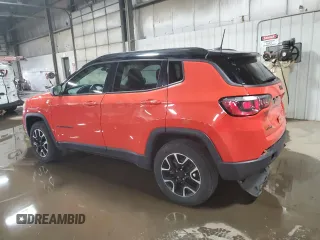 2020 Jeep Compass Trailhawk с VIN 3C4NJDDB5LT151641, выставлен на аукционе Copart как лот 57275515 с пробегом 75 022 миль миль и Списание • Salvage title. История ставок и продаж доступна на DreamBid. Изображение 2.