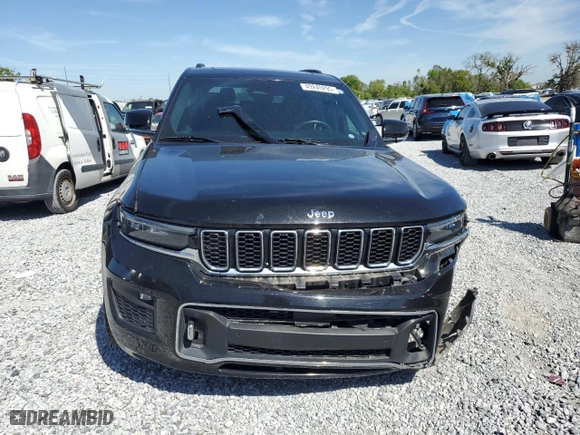 2021 Jeep Grand Cherokee L Overland with VIN 1C4RJKDGXM8166511, listed as a Copart auction lot 49249295 with 60,115 mi miles and Salvage Title. Bid and sale history available at carsss.com. Image 5.
