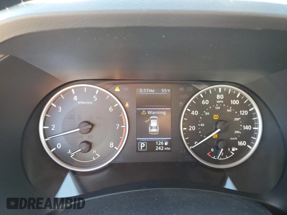 2025 Nissan Sentra S with VIN 3N1AB8BV8SY288089, listed as a Copart auction lot 52110395 with 242 mi miles and Salvage Title. Bid and sale history available at DreamBid. Image 9.