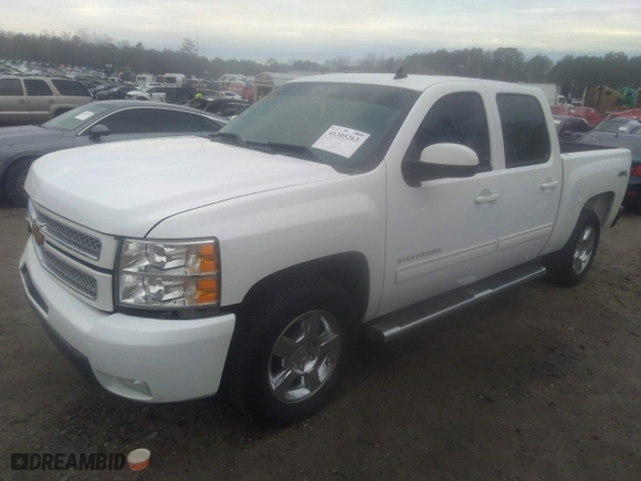 2013 Chevrolet Silverado 1500 LTZ with VIN 3GCPKTE70DG211488, listed as a IAAI auction lot 41305263 with 198,765 mi miles. Bid and sale history available at carsss.com. Image 18.