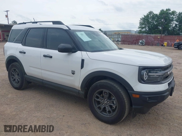 2024 Ford Bronco Sport Big Bend with VIN 3FMCR9B69RRE97938, listed as a IAAI auction lot 42293623 with 9,254 mi miles and . Bid and sale history available at DreamBid. Image 1.