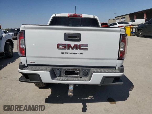 2021 GMC Canyon 2WD Elevation with VIN 1GTG5CENXM1293587, listed as a Copart auction lot 48582395 with 18,708 mi miles and Salvage title. Bid and sale history available at DreamBid. Image 6.