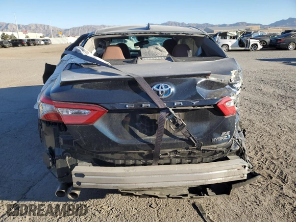 2019 Toyota Camry Hybrid LE z VIN 4T1B21HK2KU511926, wystawiony jako Copart lot #47092195 z przebiegiem Nie podano mil oraz Szkoda całkowita • Salvage title. Historia ofert i sprzedaży dostępna na DreamBid. Obrazek 6.