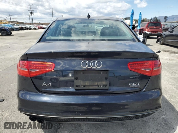 2015 Audi A4 Premium with VIN WAUBFAFLXFN031974, listed as a Copart auction lot 51369285 with 159,560 mi miles and Clean Title. Bid and sale history available at carsss.com. Image 6.