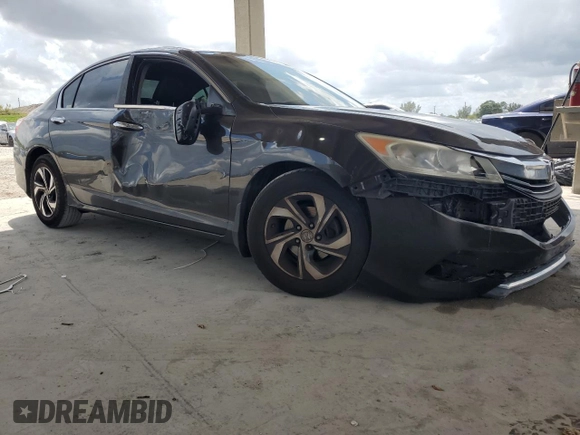 2017 Honda Accord Sedan LX with VIN 1HGCR2F34HA148174, listed as a Copart auction lot 51297945 with 115,738 mi miles and Salvage Title. Bid and sale history available at carsss.com. Image 4.