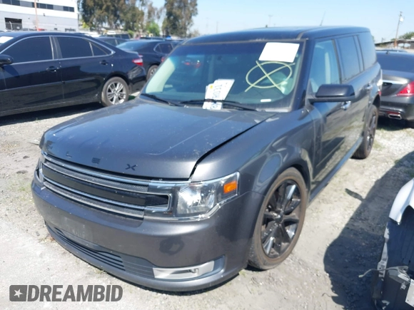 2019 Ford Flex SEL with VIN 2FMGK5C89KBA39030, listed as a IAAI auction lot 41677090 with 55,505 mi miles. Bid and sale history available at carsss.com. Image 18.