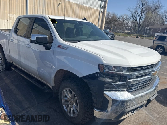 2021 Chevrolet Silverado 1500 LT with VIN 3GCUYDED1MG238048, listed as a Copart auction lot 50354435 with 156,095 mi miles and Clean Title. Bid and sale history available at carsss.com. Image 1.