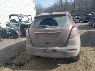 2017 Buick Encore Preferred with VIN KL4CJESB4HB124482, listed as a IAAI auction lot 41795609 with 91,139 mi miles. Bid and sale history available at carsss.com. Image 16.