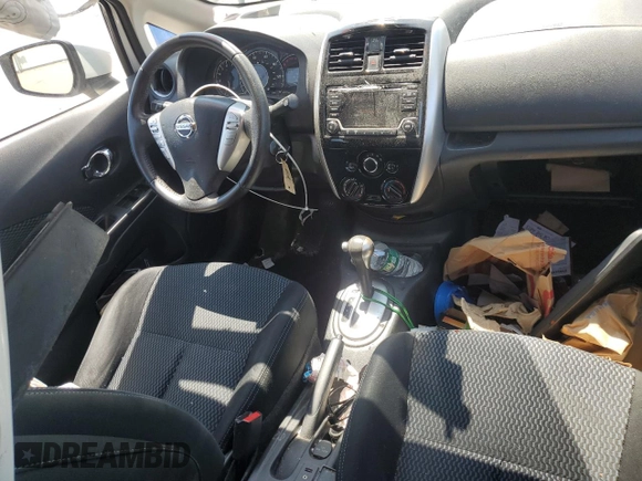 2016 Nissan Note S with VIN 3N1CE2CP6GL360859, listed as a Copart auction lot 59461605 with 117,910 mi miles and Salvage title. Bid and sale history available at DreamBid. Image 8.