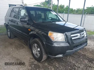 2007 Honda Pilot EX-L z VIN 2HKYF18607H539599, wystawiony jako IAAI lot #42188906 z przebiegiem 214 090 mil mil oraz . Historia ofert i sprzedaży dostępna na DreamBid. Obrazek 1.