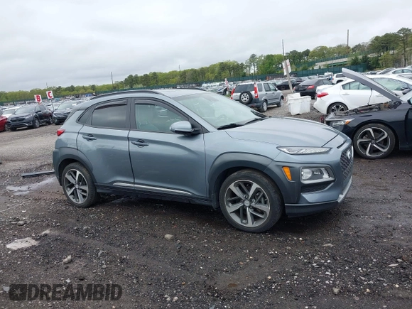 2020 Hyundai Kona Limited with VIN KM8K3CA5XLU396152, listed as a IAAI auction lot 42165576 with 35,260 mi miles. Bid and sale history available at carsss.com. Image 14.