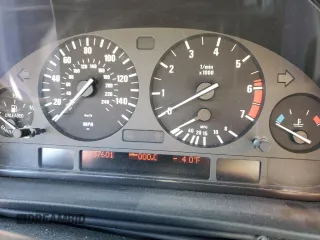 2001 BMW 7 Series 740iL with VIN WBAGH83401DP17901, listed as a Copart auction lot 75211414 with 0 mi miles and Salvage Title. Bid and sale history available at carsss.com. Image 9.
