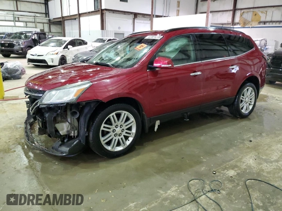 2013 Chevrolet Traverse LT with VIN 1GNKVGKD1DJ152802, listed as a Copart auction lot 47931035 with Not Provided miles and Non Repairable. Bid and sale history available at DreamBid. Image 1.
