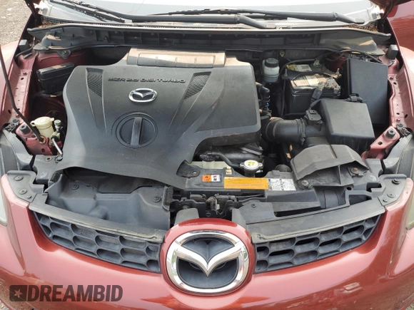2008 Mazda CX-7 Grand Touring z VIN JM3ER29L880208537, wystawiony jako Copart lot #59418275 z przebiegiem 158 564 mil mil oraz Szkoda całkowita • Salvage title. Historia ofert i sprzedaży dostępna na DreamBid. Obrazek 11.