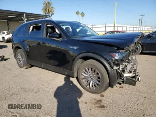 2025 Mazda CX-90 Select z VIN JM3KKAHD8S1194510, wystawiony jako Copart lot #45542565 z przebiegiem 5 828 mil mil oraz Szkoda całkowita • Salvage title. Historia ofert i sprzedaży dostępna na DreamBid. Obrazek 4.