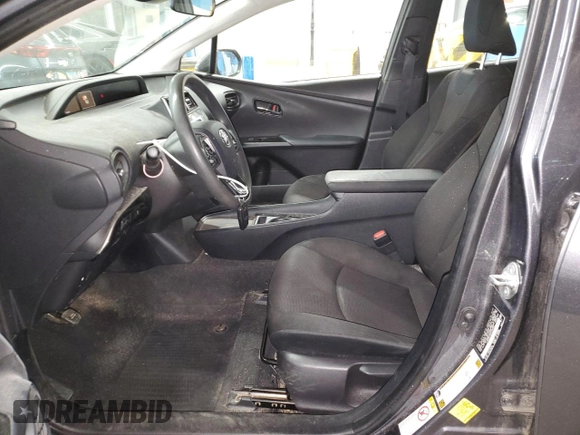 2022 Toyota Prius L Eco with VIN JTDKAMFU8N3169552, listed as a Copart auction lot 58413765 with 112,604 mi miles and Salvage title. Bid and sale history available at DreamBid. Image 7.