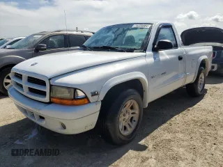 2002 Dodge Dakota z VIN 1B7FL36N22S548675, wystawiony jako Copart lot #75228864 z przebiegiem 121 051 mil mil oraz Nie do naprawy • Non repairable. Historia ofert i sprzedaży dostępna na DreamBid. Obrazek 1.