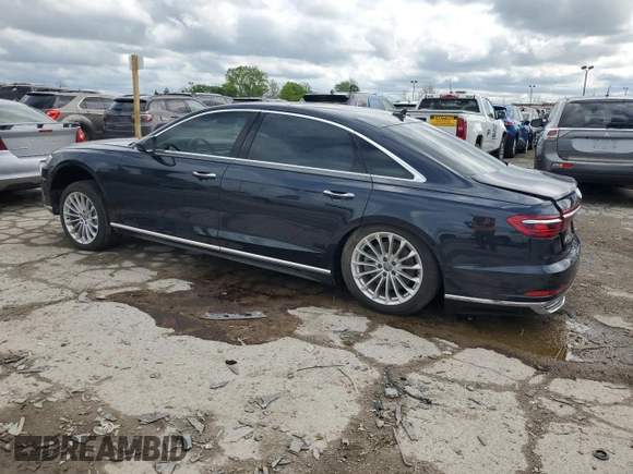 2019 Audi A8 z VIN WAU8DAF80KN010332, wystawiony jako Copart lot #55418865 z przebiegiem 17 282 mil mil oraz Szkoda całkowita • Salvage title. Historia ofert i sprzedaży dostępna na DreamBid. Obrazek 2.