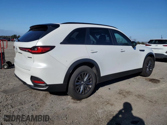 2025 Mazda CX-70 Preferred z VIN JM3KJBHDXS1116965, wystawiony jako Copart lot #86739144 z przebiegiem 4928 mil mil oraz Tytuł czysty. Historia ofert i sprzedaży dostępna na DreamBid. Obrazek 3.