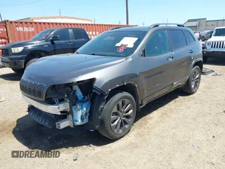 2019 Jeep Cherokee Limited with VIN 1C4PJMDX7KD460830, listed as a IAAI auction lot 41987186 with 118,202 mi miles and . Bid and sale history available at DreamBid. Image 20.