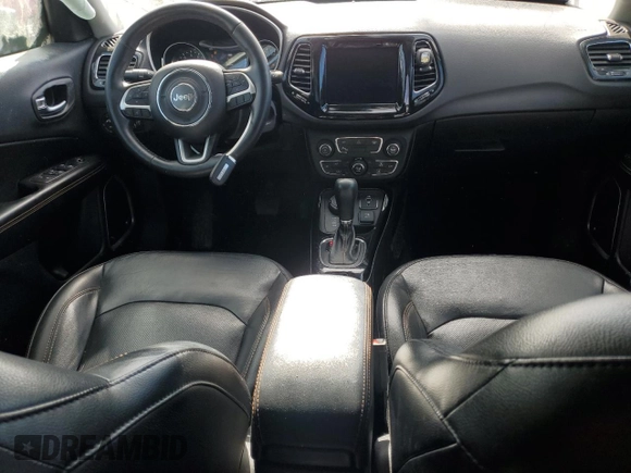 2018 Jeep Compass Limited with VIN 3C4NJDCB0JT350661, listed as a Copart auction lot 47981695 with 115,188 mi miles and Salvage Title. Bid and sale history available at DreamBid. Image 8.