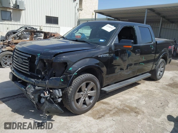 2012 Ford F-150 XL with VIN 1FTFW1CF9CKD37676, listed as a IAAI auction lot 41745242 with 126,570 mi miles. Bid and sale history available at carsss.com. Image 2.