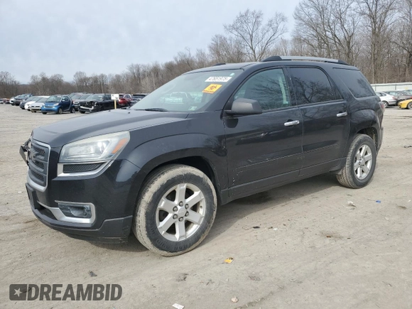 2014 GMC Acadia SLE with VIN 1GKKRNED7EJ138499, listed as a Copart auction lot 47651975 with 163,977 mi miles and Salvage Title. Bid and sale history available at carsss.com. Image 1.