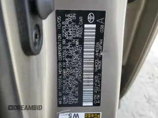 2005 Toyota Prius with VIN JTDKB20U453119421, listed as a Copart auction lot 53075915 with 258,713 mi miles and Salvage Title. Bid and sale history available at DreamBid. Image 12.
