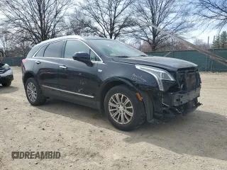 2017 Cadillac XT5 Luxury AWD with VIN 1GYKNDRS4HZ308182, listed as a Copart auction lot 49474225 with 107,388 mi miles and Salvage Title. Bid and sale history available at carsss.com. Image 4.